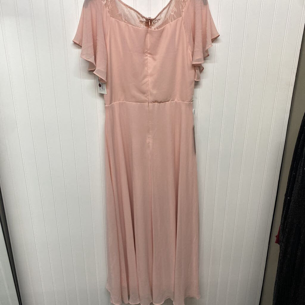 LONG LGT PINK DRESS