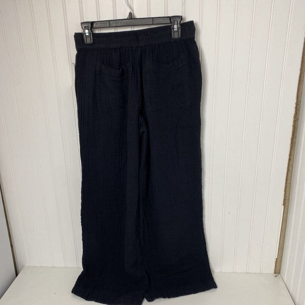 ELASTIC DRAWSTRING WIDE LEG PANT