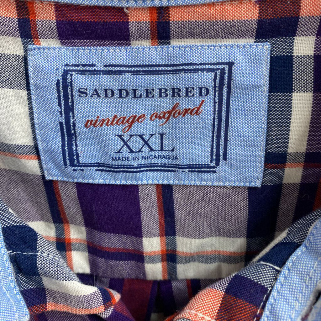 PURPLE PLAID SHIRT