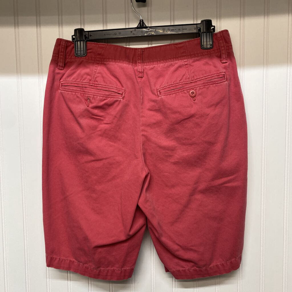 FLAT FRONT KHAKI SHORTS