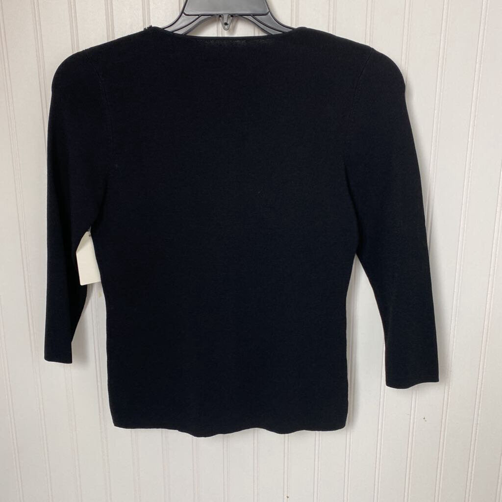 LONG SLEEVE EMBELLISHED TOP