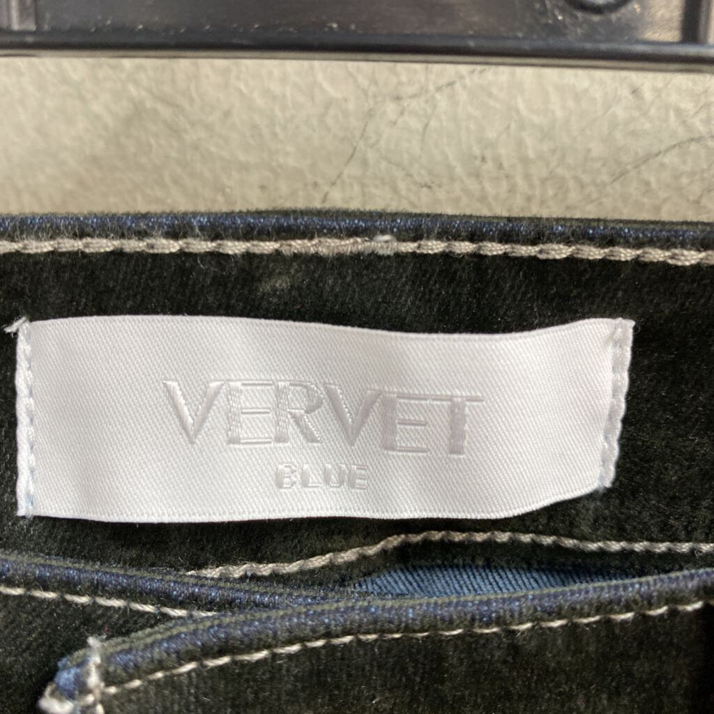 BARREL LEG VELOUR JEANS
