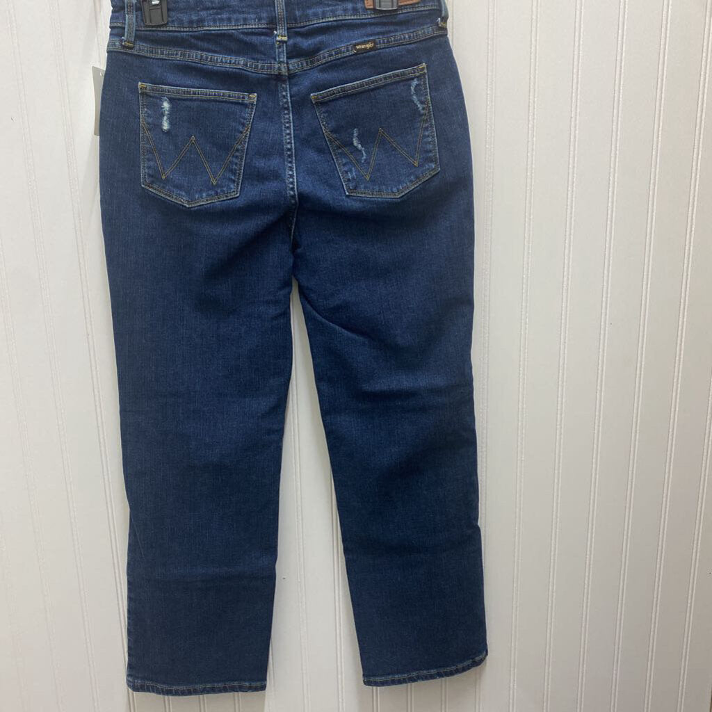 HIGH RISE CROP JEANS
