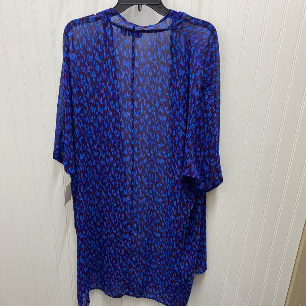 SHORT SLEEVE SHEER CARDIGAN