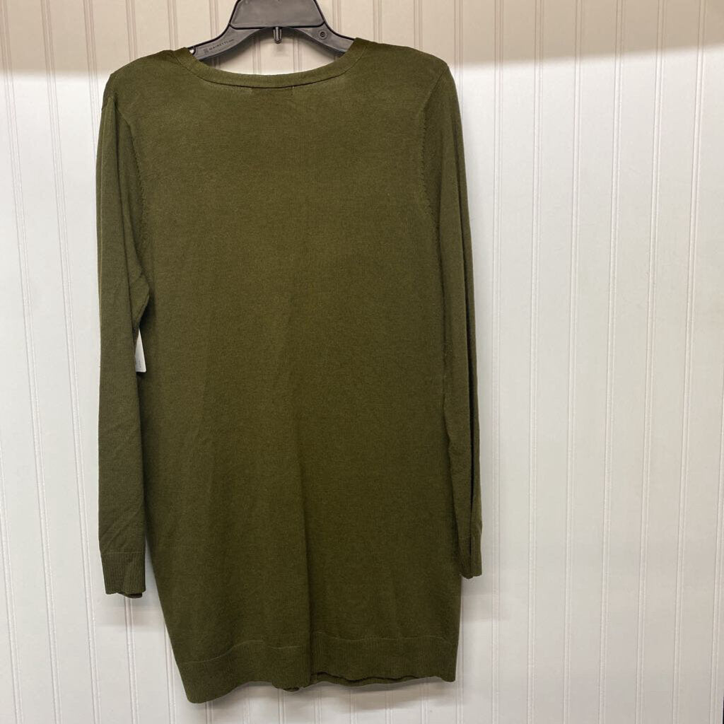 LONG BUTTON DOEN CARDIGAN