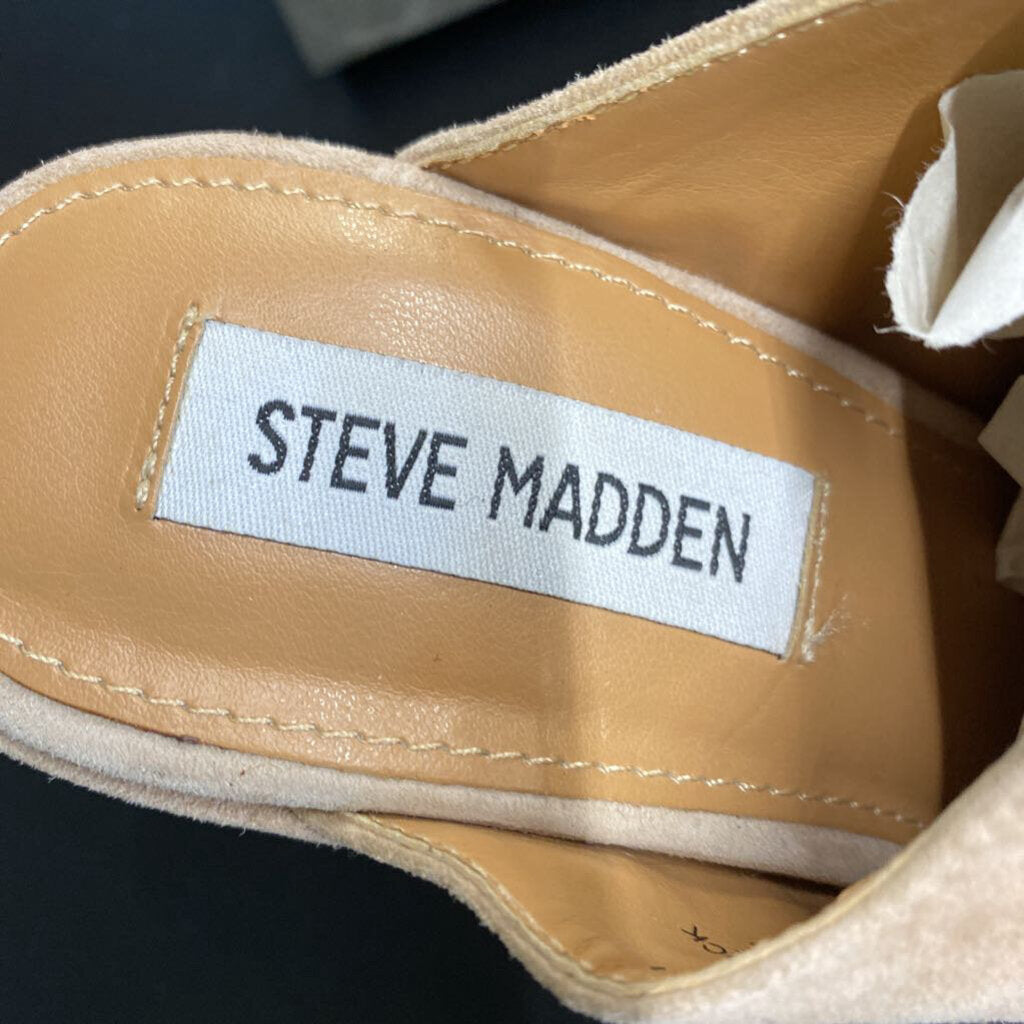 SUEDE MULES
