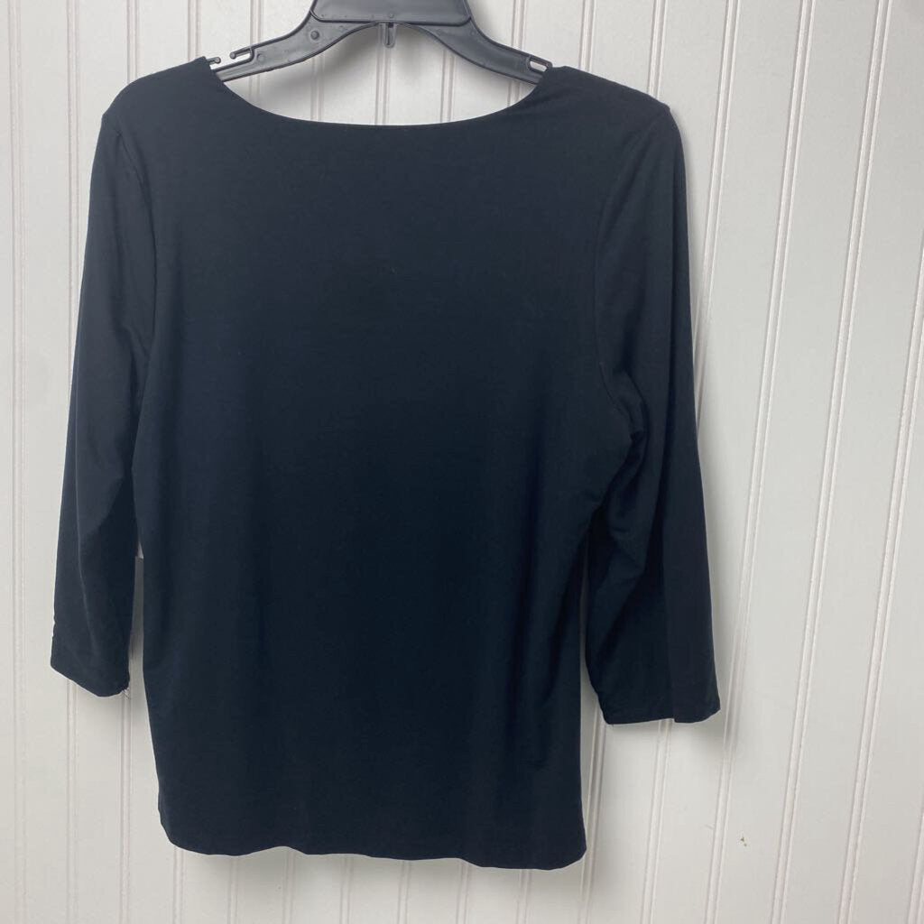 LONG SLEEVE KNIT TOP