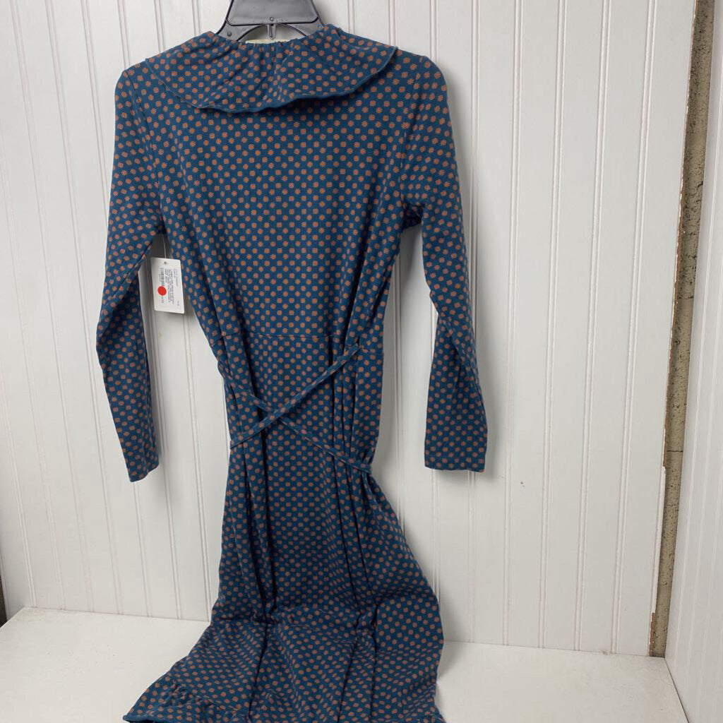 LONG SLEEVE WRAP DRESS