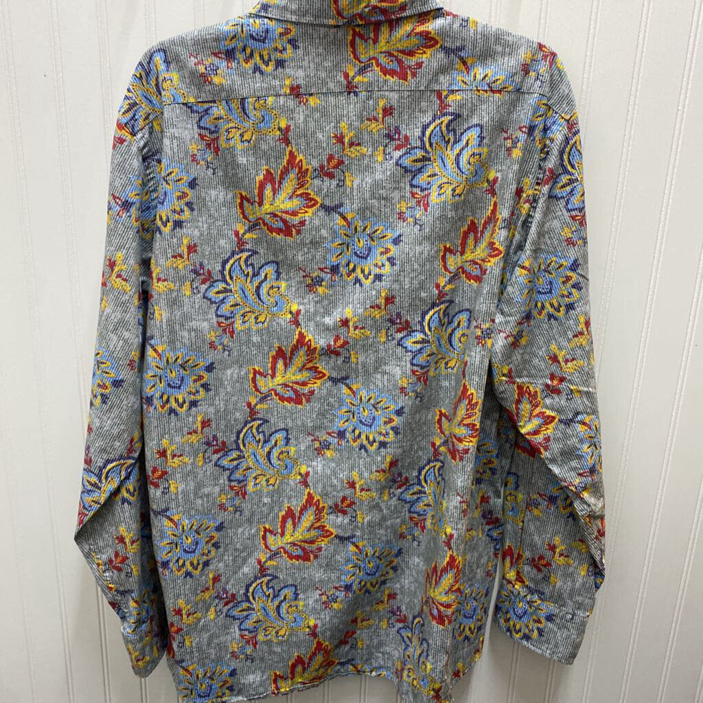 L/S PAISLEY PATTERN MULTI COLOR