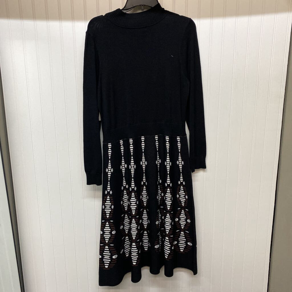 MOCK T NECK DRESS