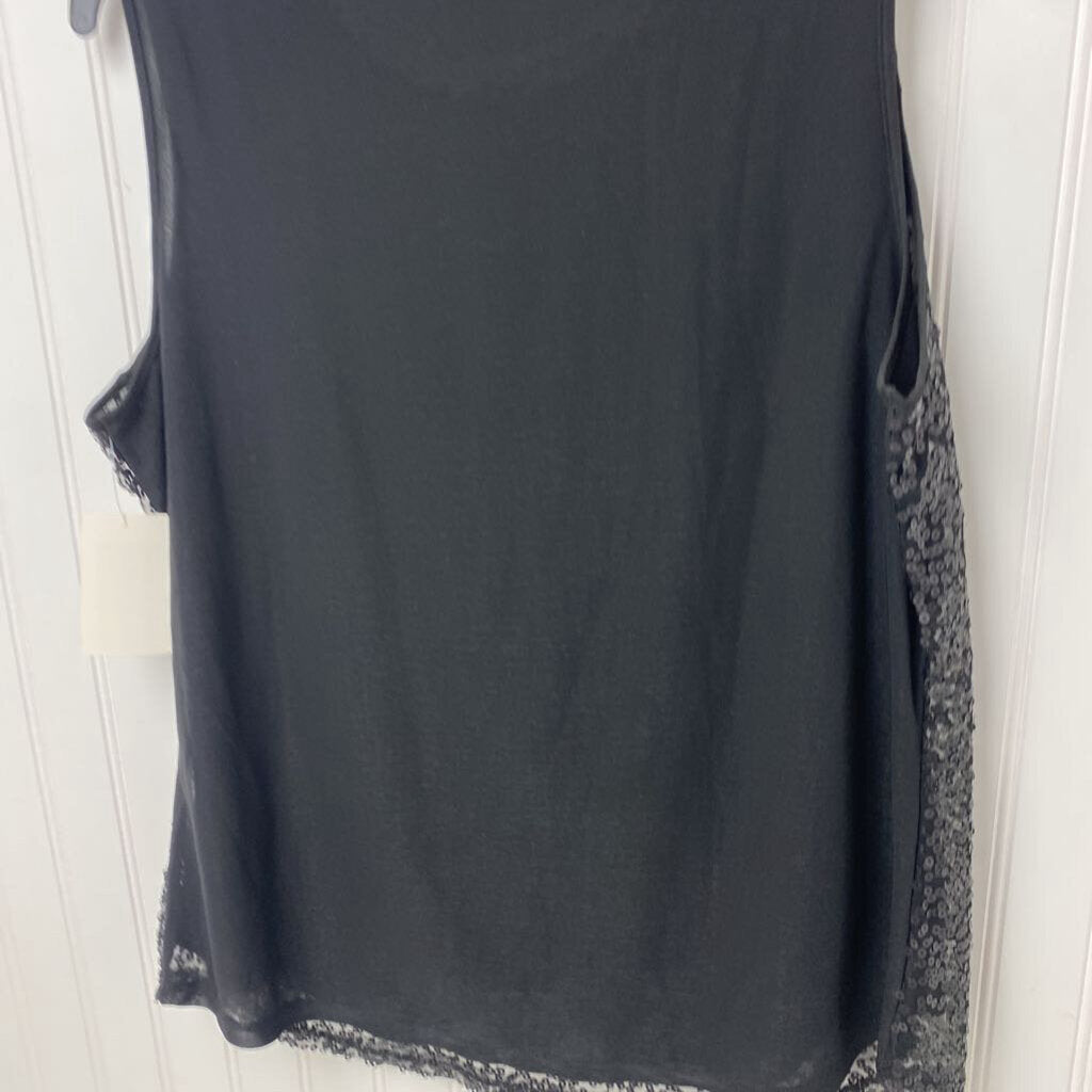 SEQUIN EMBELLISHED TANK TOP