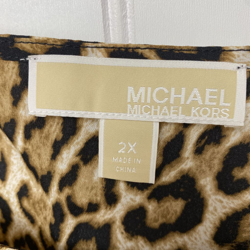 WAIST TIED CHEETA PRINT