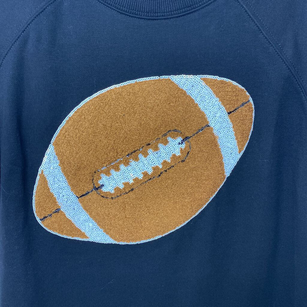FOOTBALL W/BLING SHORT SLEEVED