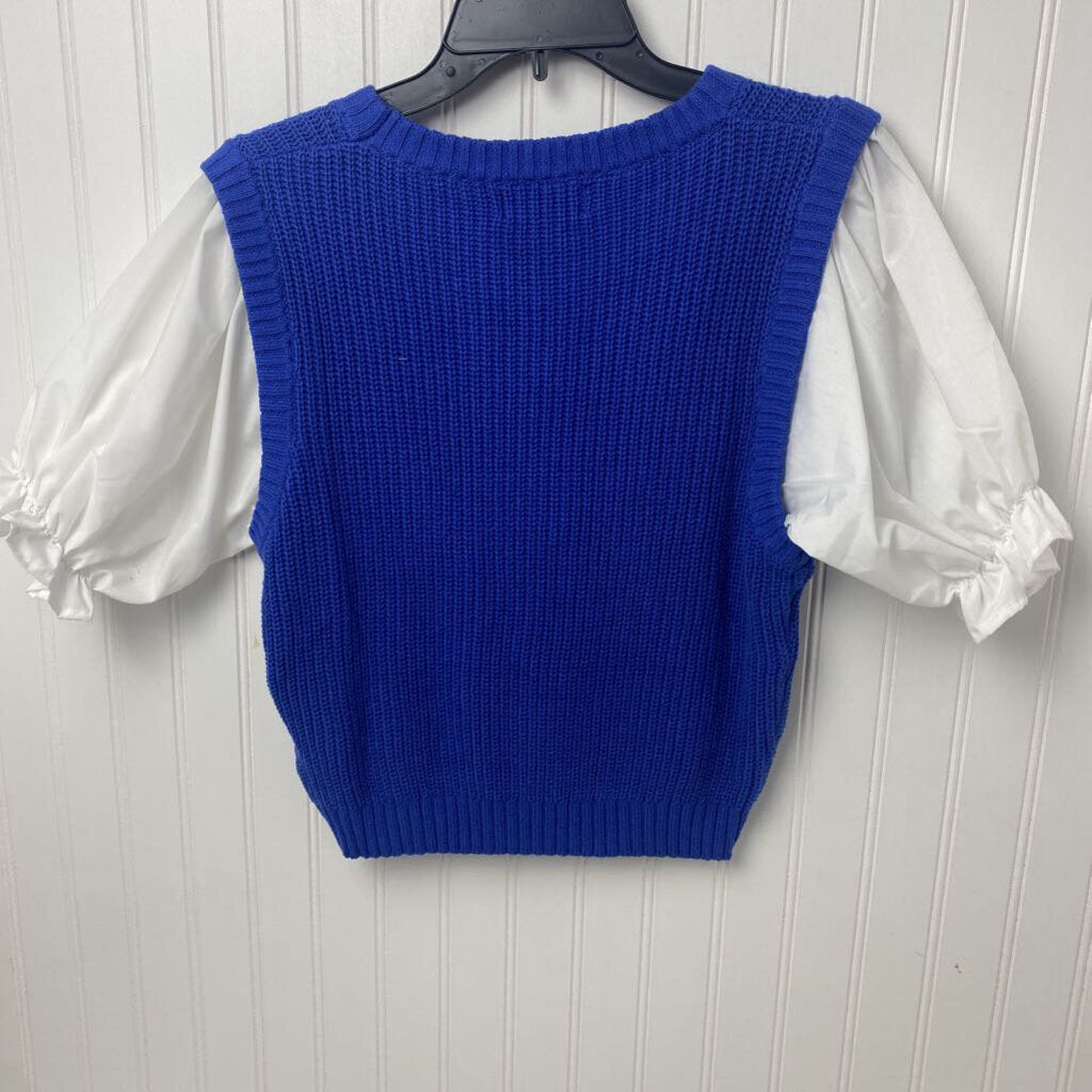 PUFFY SLEEVED SWEATER