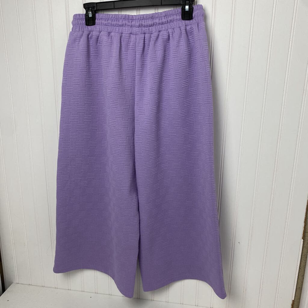 LADIES WIDE LEG KNIT PANTS