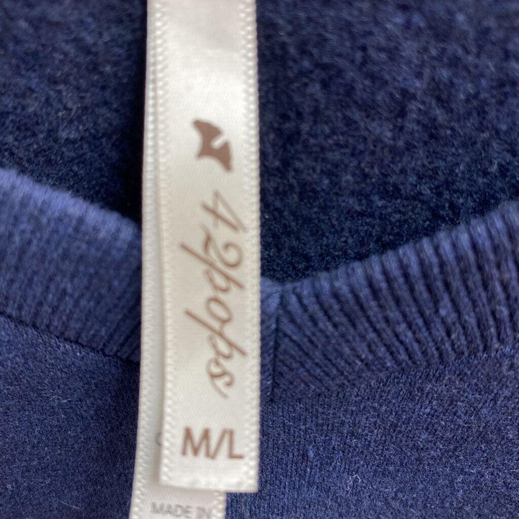 *BASIC SWEATSHIRT DRESS WITH VNECKLINE
