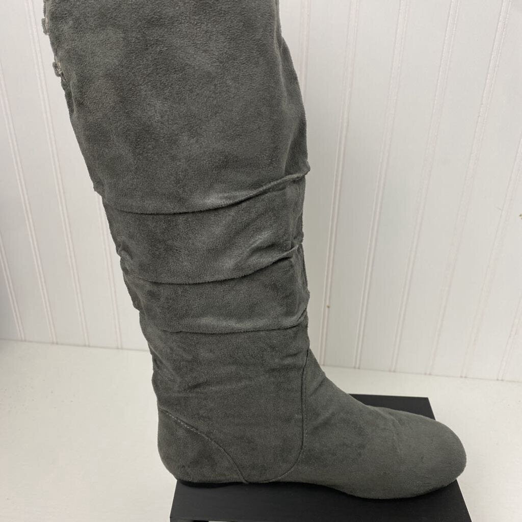 *SUEDE KNEE BOOTS