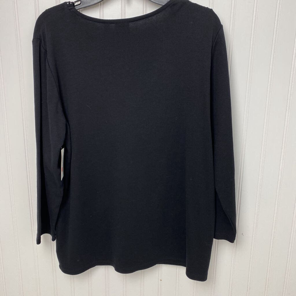 EMBELLISHED LONG SLEEVED SWEATER