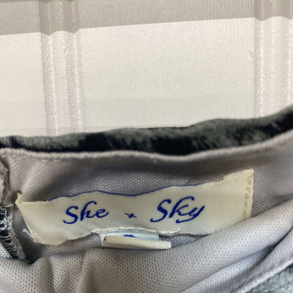 *LONG SHEER ZEBRA PRINT