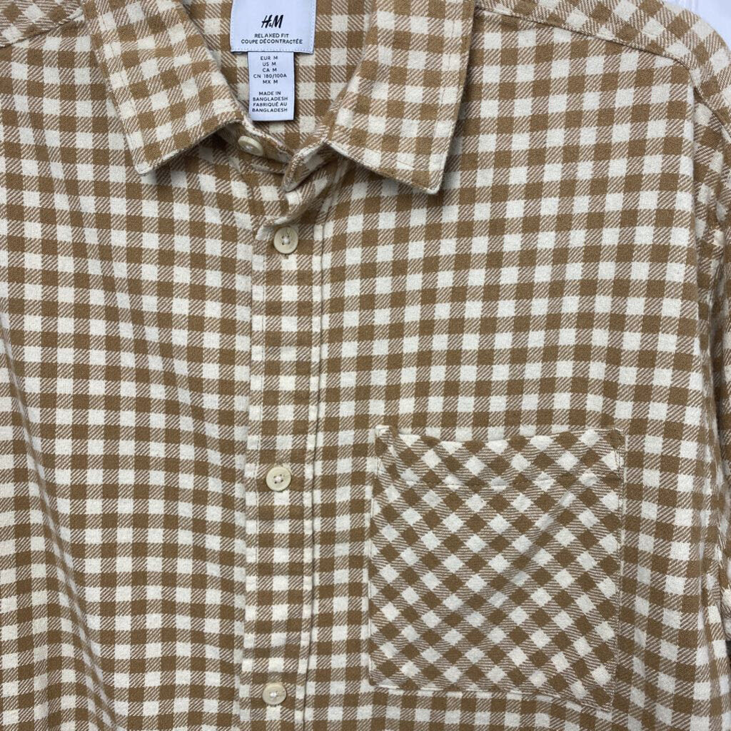 LONG SLEEVE FLANNEL BUTTON UP