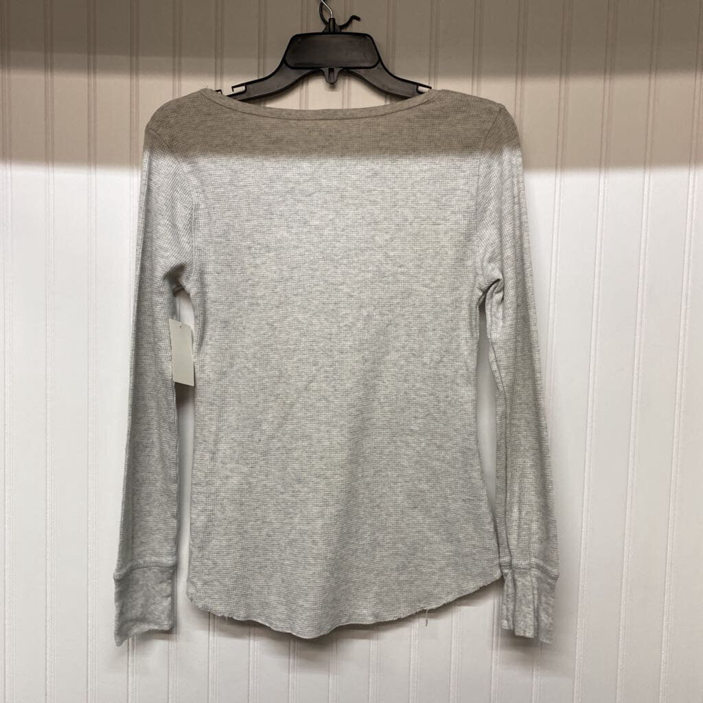 WAFFLE FABRIC LONG SLEEVED