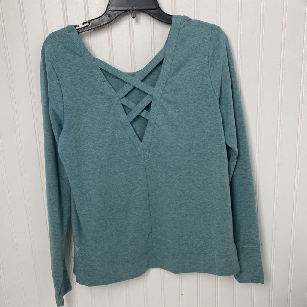 CRISS CROSS BACK SWEATSHIRT