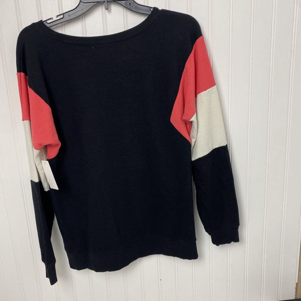 BLACK, PINK,& WHITE LONG SLEEVED