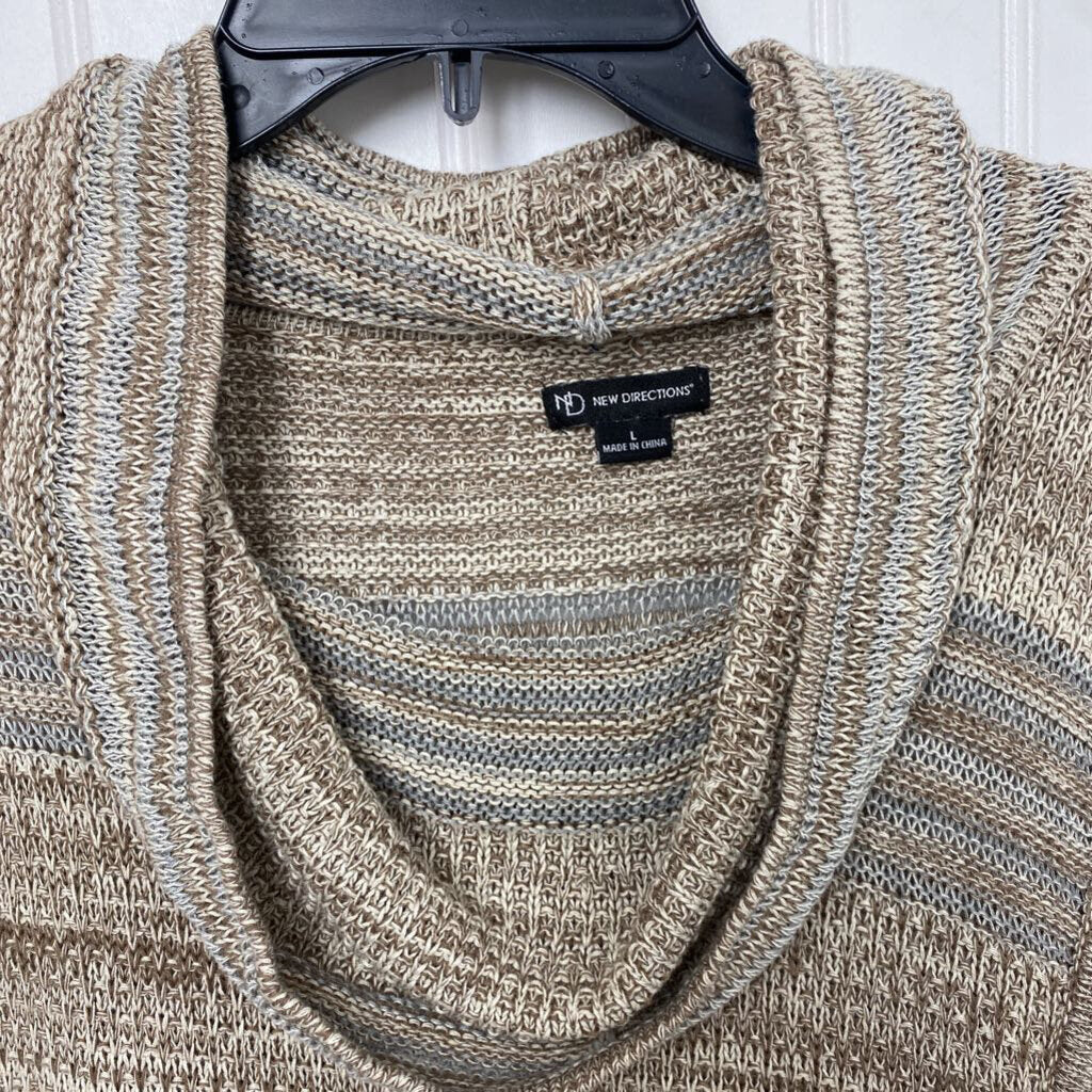 COWL NECK LONG SWEATER