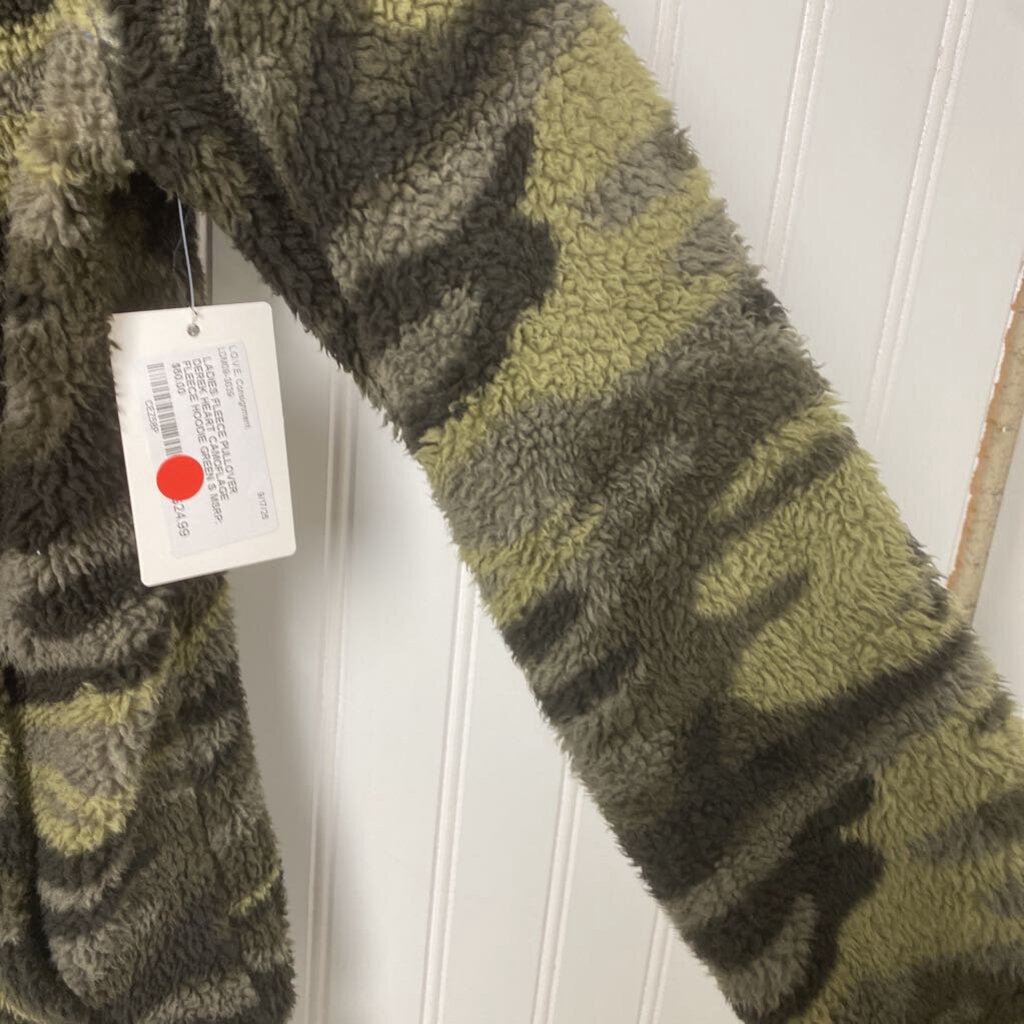 CAMOFLAGE FLEECE HOODIE