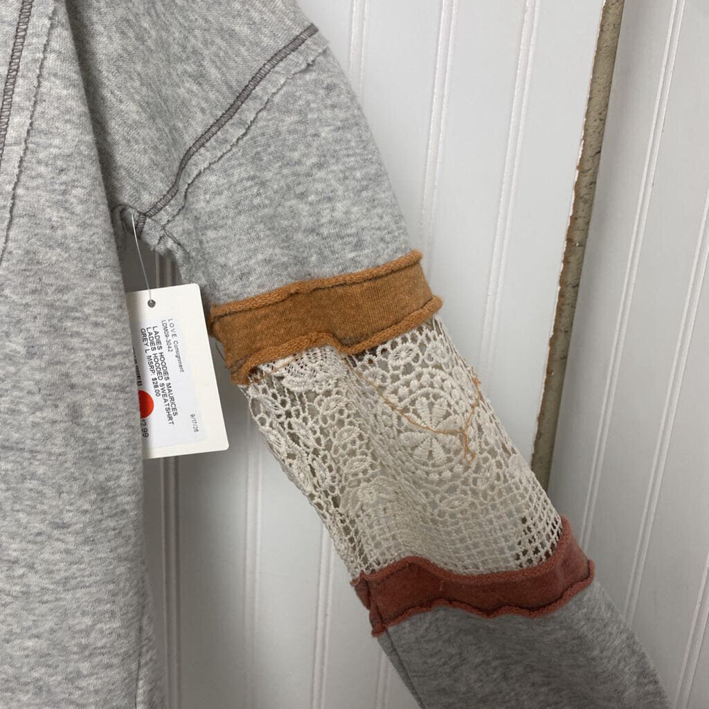 LADIES HOODED SWEATSHIRT