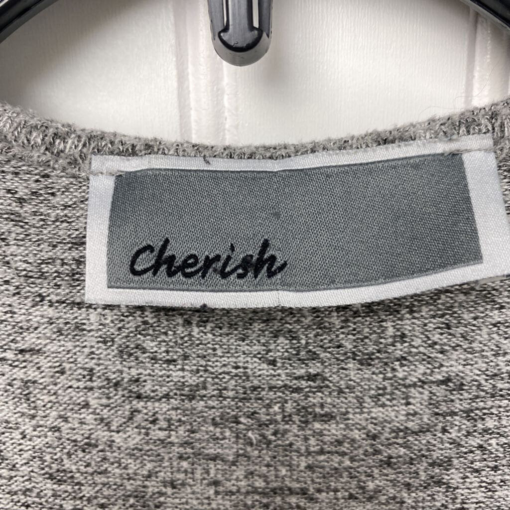 WIDE SLEEVED 1/2 ZIP TOP