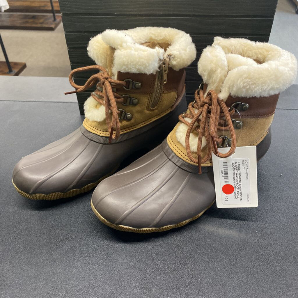 WATERPROOF ANKLE BOOTS