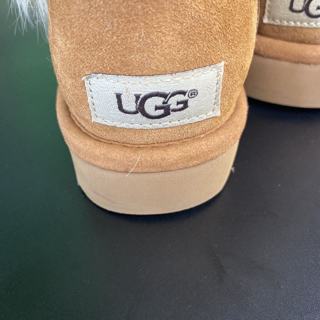 FAUX FUR AND SUEDE BOOTS