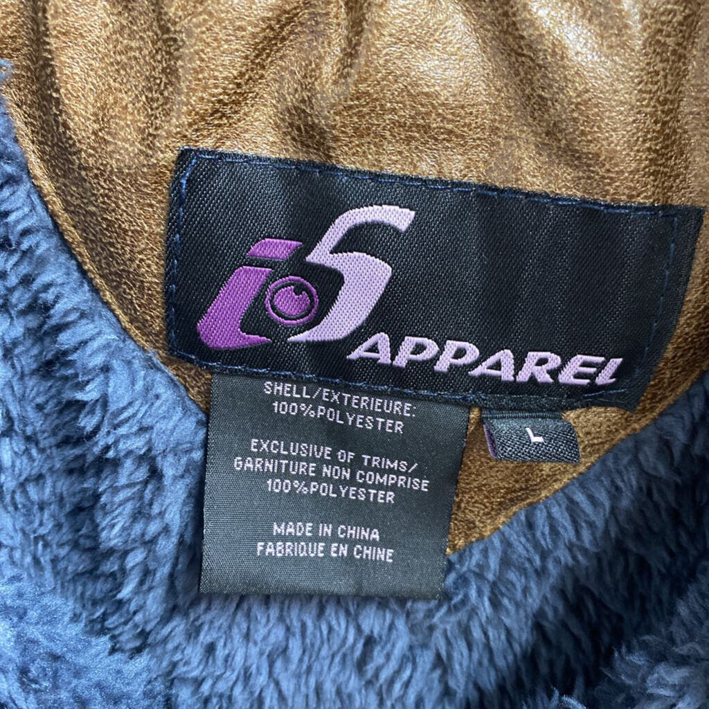 FULL ZIP FAUX FUR JACKET