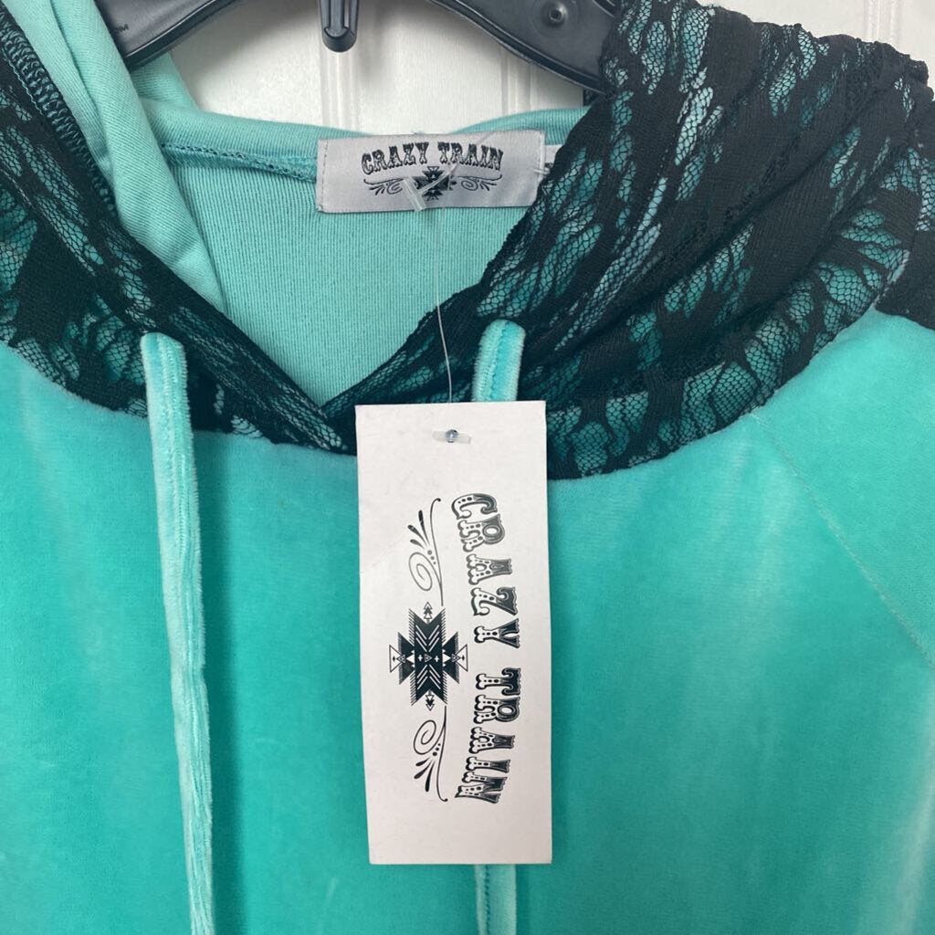 VELOUR HOODIE