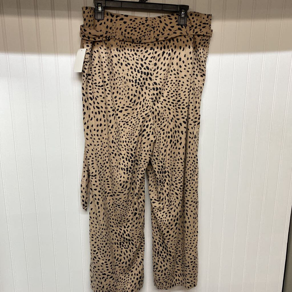 DRAWSTRING WIDE LEGGED PANTS