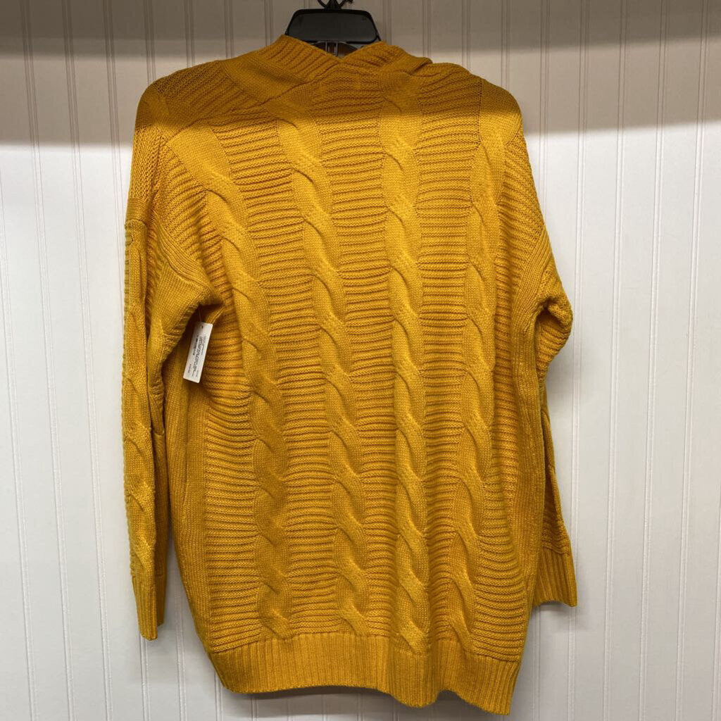 LONG CABLE KNIT CARDIGAN