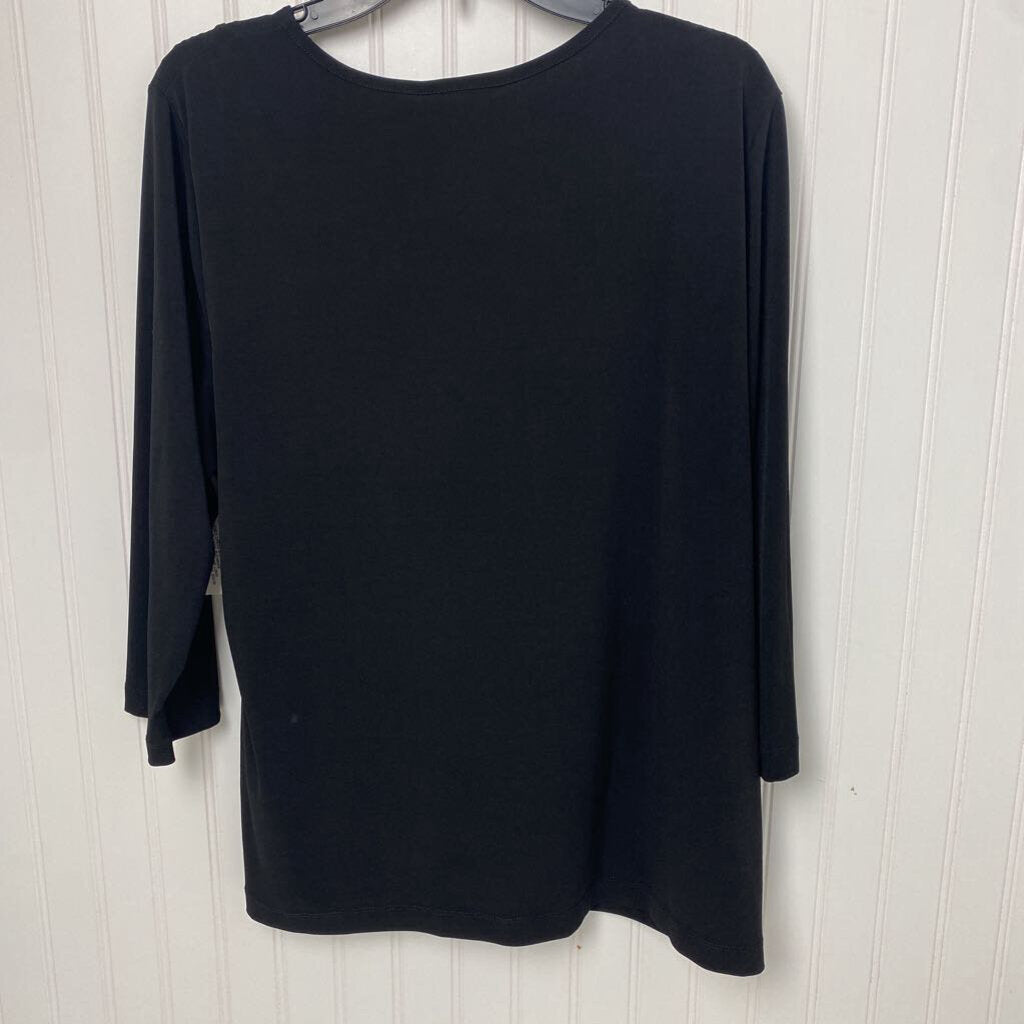 EMBELISHED NECK LINE LONG SLEEVED
