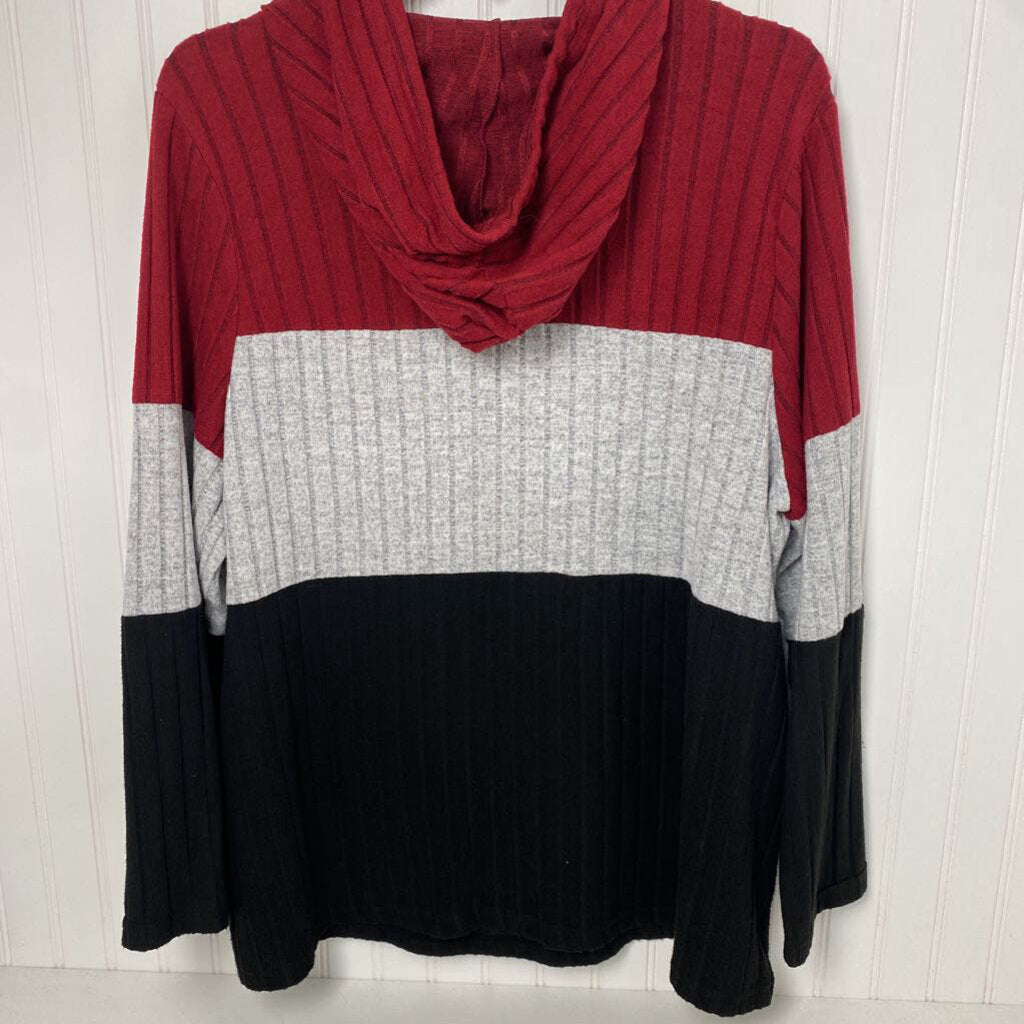 HOODED 1/4 ZIP PULLOVER