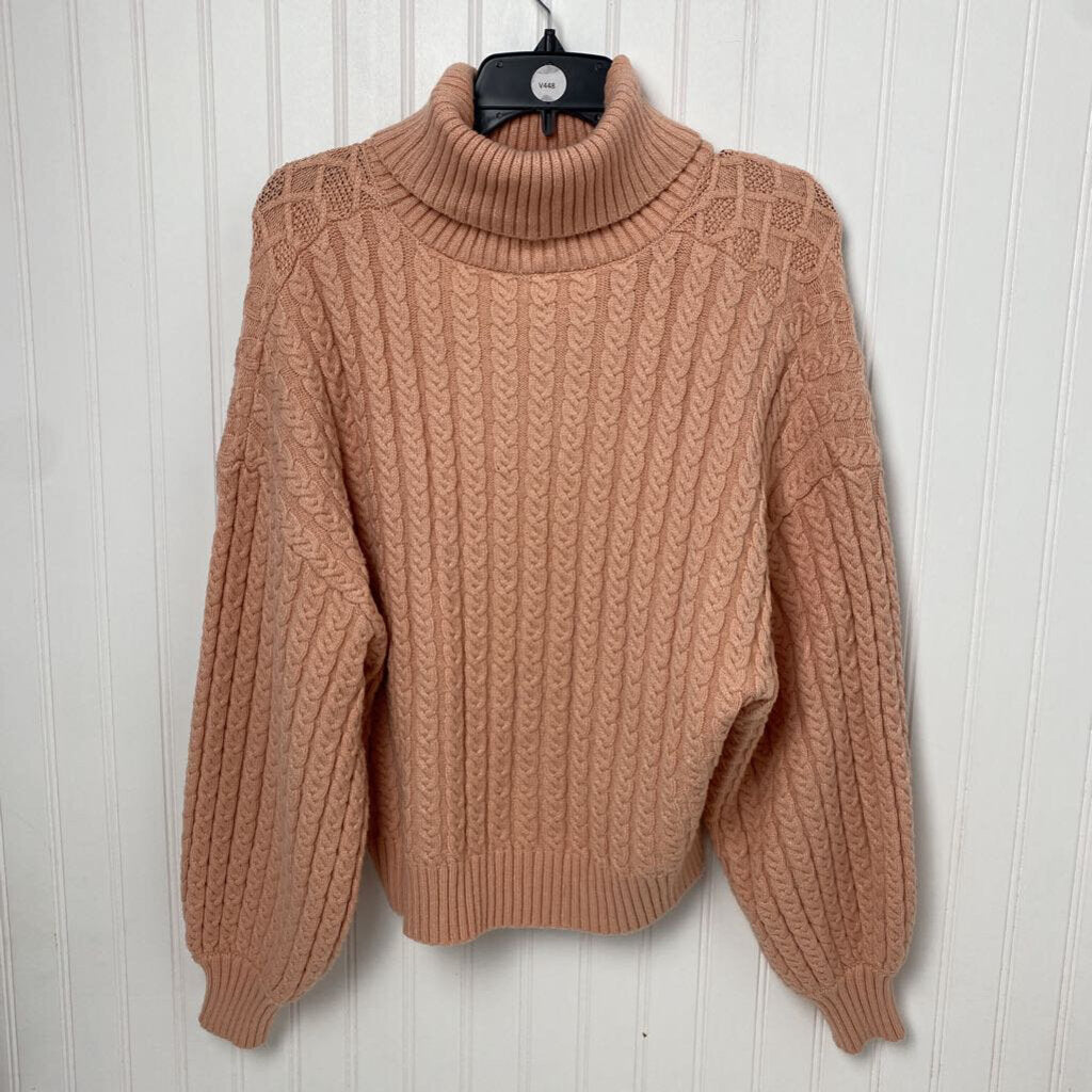 *TURTLENECK KNIT SWEATER
