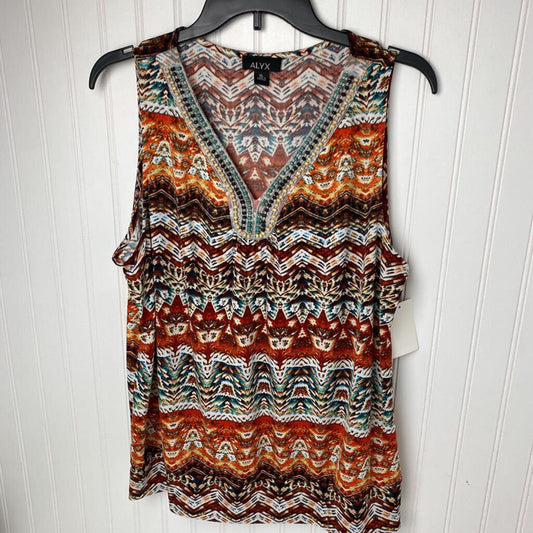 AZTEC PRINT KNIT TOP