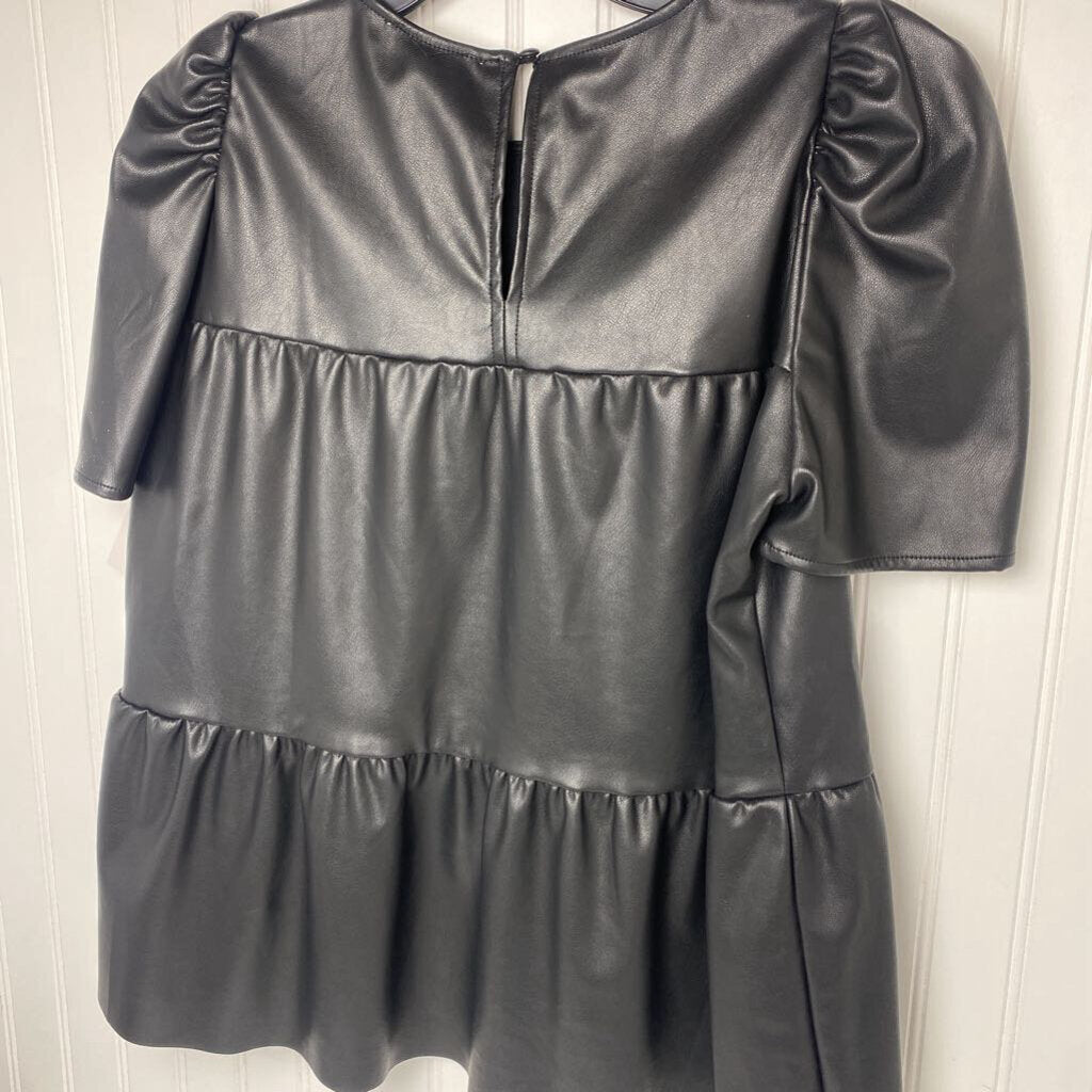 LADIES PLEATHER SHIRT