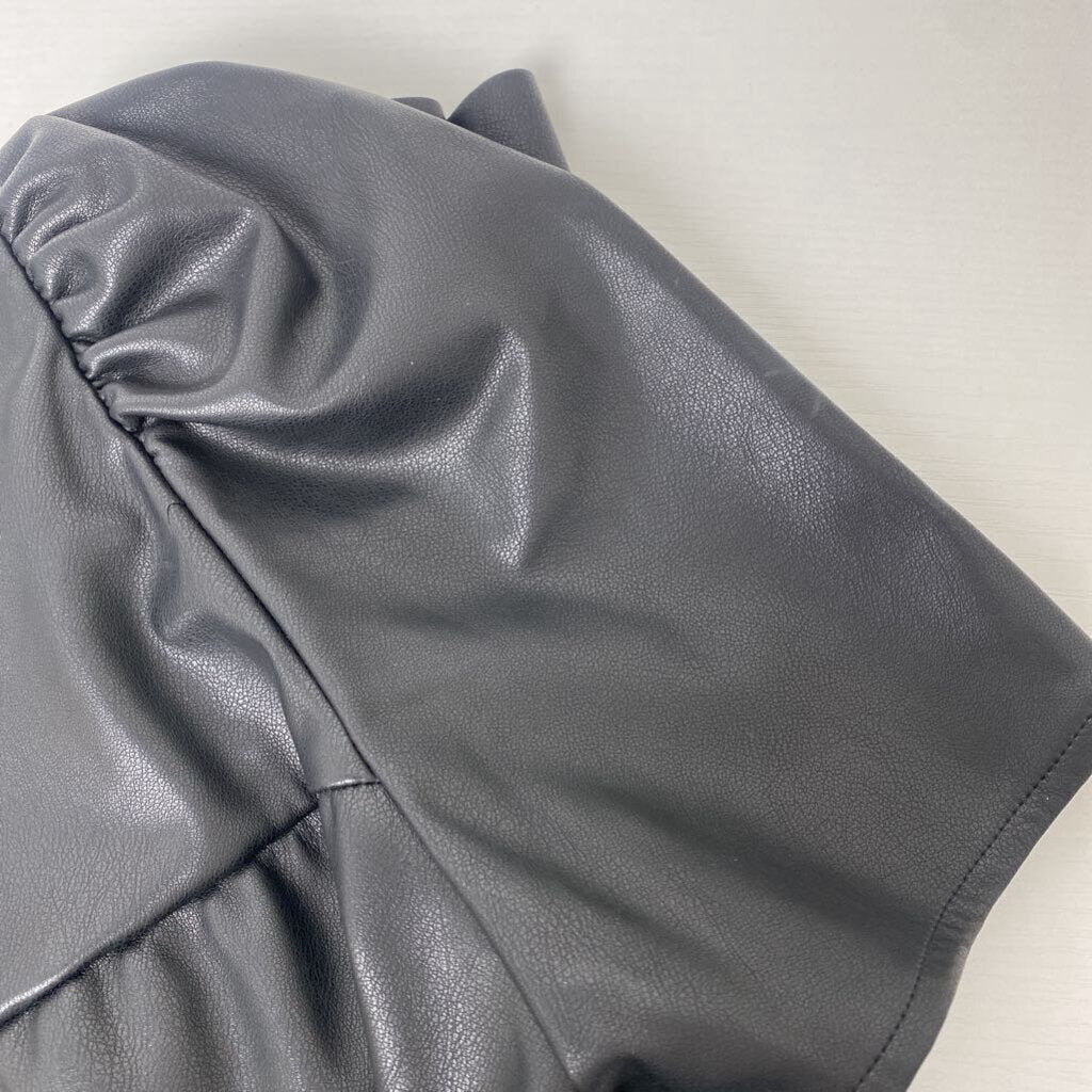 LADIES PLEATHER SHIRT
