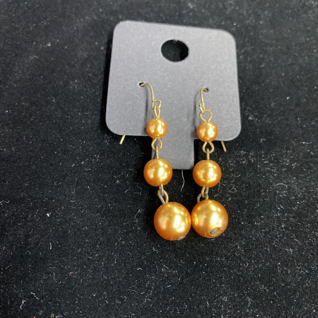 GOLD PEARL EARRINGS