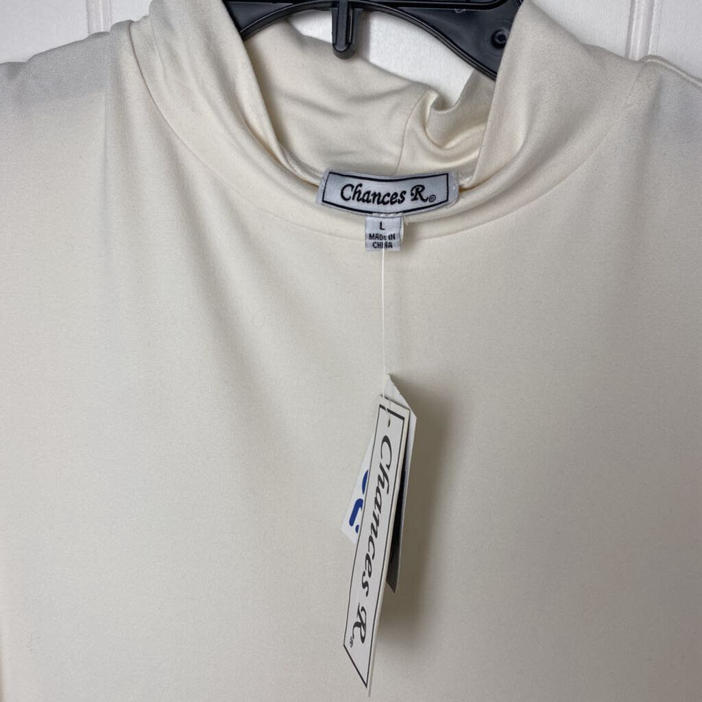 MOCK NECK SLEEVELESS TOP
