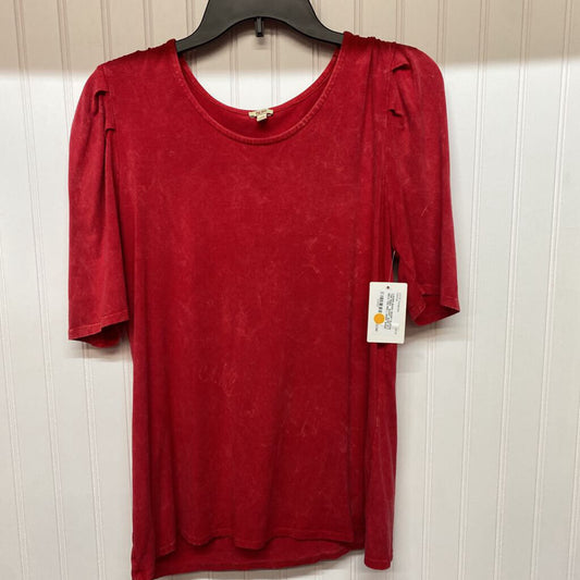 SHORT SLEEVE V NECK TEE
