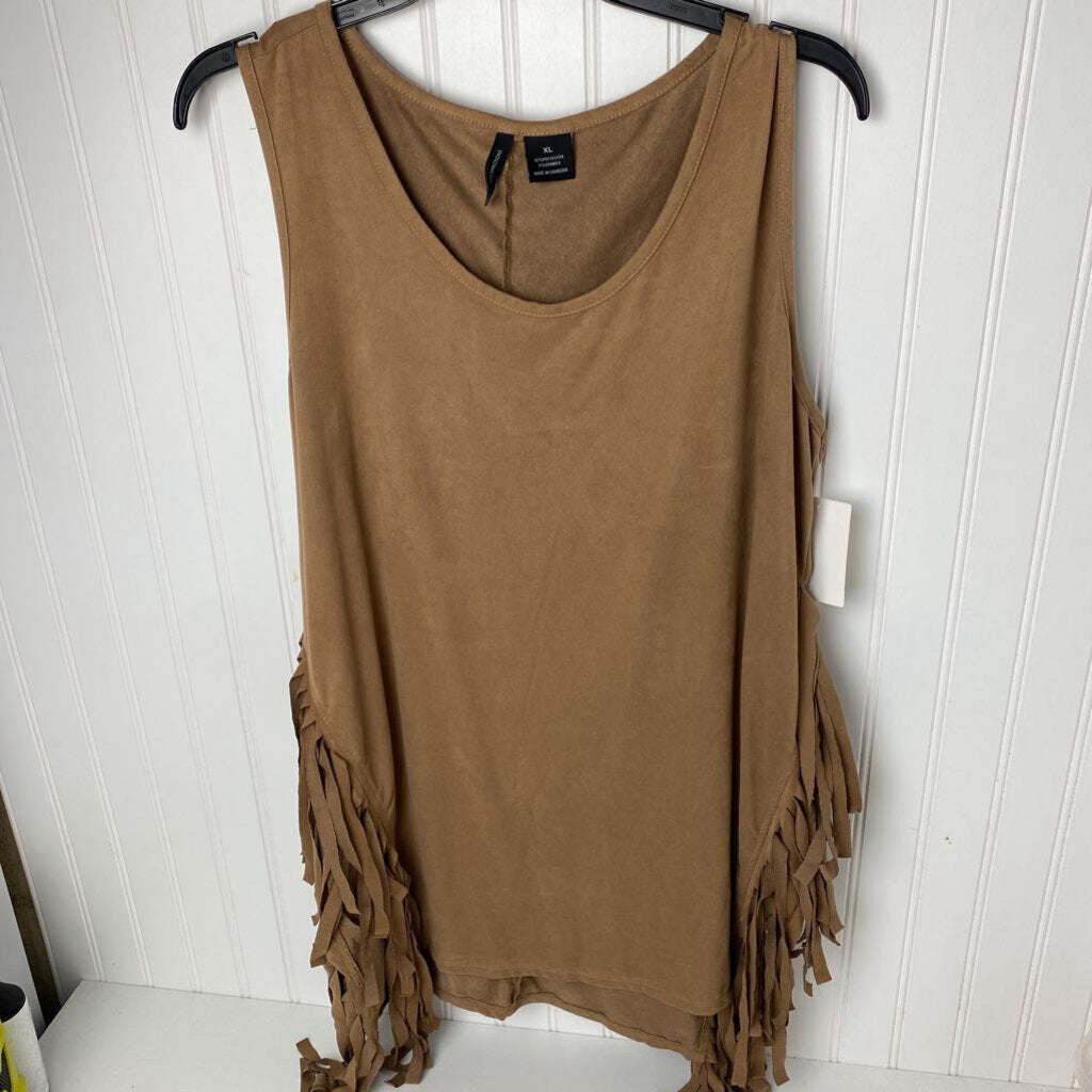 ULTRA SUEDE SLEEVLESS TOP