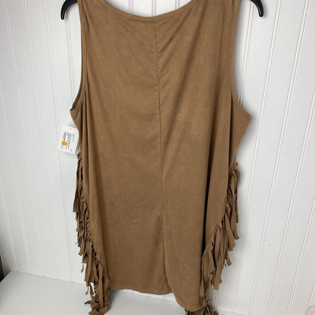 ULTRA SUEDE SLEEVLESS TOP