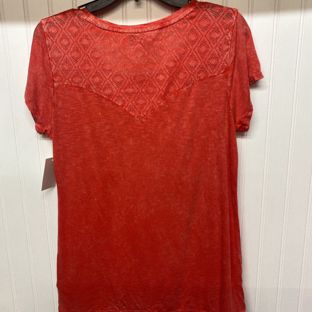SHORT SLEEVE FRINGED TEE