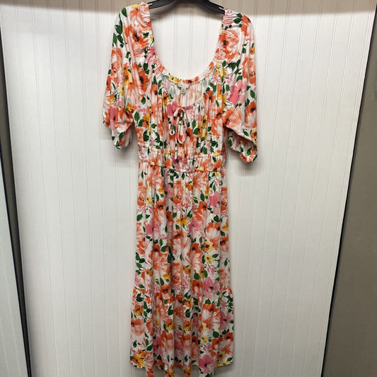 FLORAL LONG DRESS